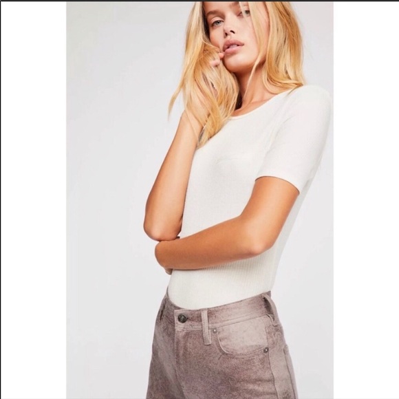 Free People Vegan Suede Skinnies 26 NEW - Picture 4 of 6